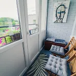 דירה Top-floor Retreat Near Old Town וילנה