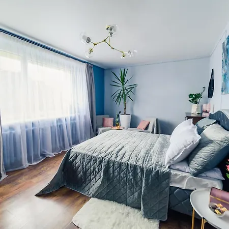 דירה Top-floor Retreat Near Old Town וילנה
